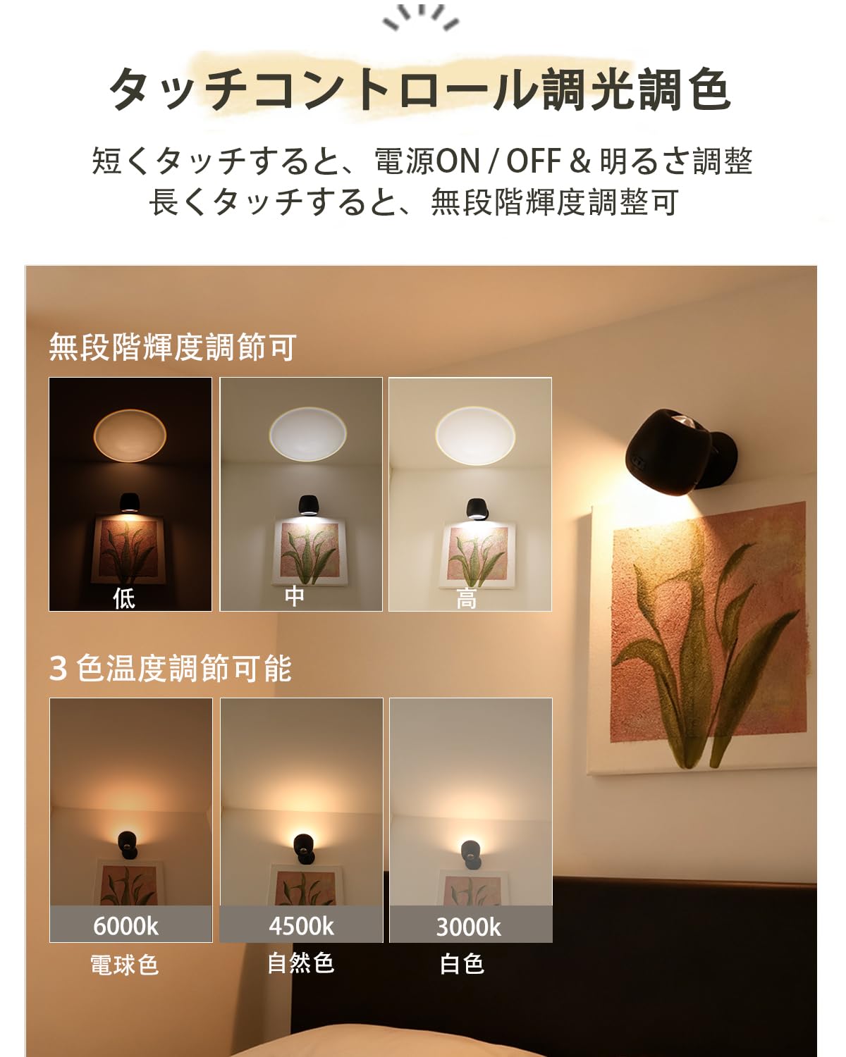 Amazon.co.jp : ブラケットライト ウォールライト 工事不要 【2個